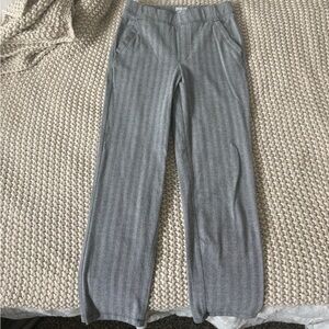 Duluth Trading Co Black and White Herringbone Pants